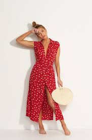 Little Flirt Maxi Dress 828570323103 In 2020 Red Floral Dress Outfit Floral Dress Outfits Summer Family Photos