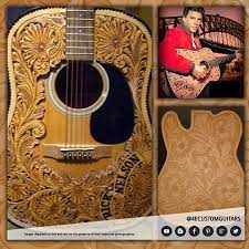 Rick Nelson D 28 Custom Leather Guitar Cover Acoustic American 4ecustomguitars Com Custom Leather Guitar Design Leather