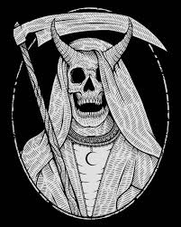Grim Reaper Illustration Dark Art Grim Reaper Art Reaper Drawing Grim Reaper Tattoo