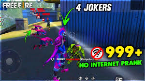 While there are a number of premium items that are available for purchase, you would require diamonds to get them. As Gaming No Internet Prank With 4 Jokers In Clash Squad Kundan Gaming Is Dj Alok Garena Free Fire Articlexyz Com