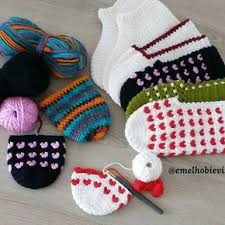 Patik Dunyasi Handmade Socks Emelhobievi Instagram Photos And Videos Trico E Croche Sapatinho De Croche Meias De Croche