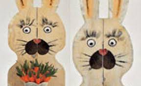 Vorlagen holz hase kostenlos : Hasen Basteln Aus Holz Selbst De