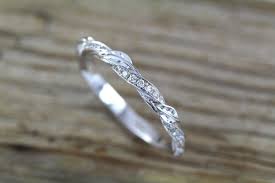 Leaf Twig Diamond Wedding Band Mobius Wedding Ring Benati Diamond Wedding Bands Diamond Wedding Rings Wedding Accessories Jewelry