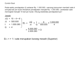 Koefisien elastisitas permintaan yang nilainya kurang dari satu disebut sebagai permintaan penawaran bersifat inelastis e 1. Contoh Elastisitas Silang Brainly Co Id