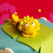 Maya De Bij Taart Bee Cakes Baby Birthday Cakes Fondant Figure