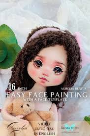 PDF Pattern Rag Doll With Face Template Sewing 16 Inch Rag Doll Aurelia  Benita Cloth Doll Pattern Face Painting Doll’s Body Pdf Tutorial