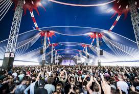A Campingflight To Lowlands Paradise Alpha Stage Created With The Galaxy By De Boer Structures At Lowlands Festival Festival Evenement Zangers