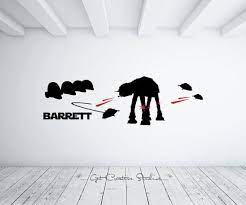 Star Wars Wall Decor Star Wars Wall Decal Name Wall Decal Star Etsy Star Wars Wall Decal Star Wars Decal Star Wars Wall Art