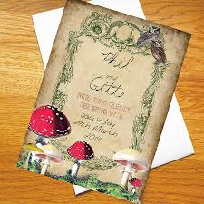 Woodland enchanted forest birthday invitation. Enchanted Forest Wedding Invitations By Vintage Love Stationery On Popscreen