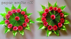 Enjoy a creative and magnificent home decoration ideas instruction with colors paper. Craft Handmade Wall Decoration With Paper Novocom Top