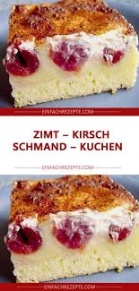 Zimt Kirsch Schmand Kuchen Kirsch Schmand Kuchen Kuchen Kuchen Kuchen