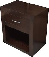 Junto a la cama, en el costado sobre el que dormimos, este mueble nos facilita el descanso con sus múltiples usos: Buro Richard Buro Moderno Mesa De Noche Recamara Habitacion Posot Class