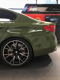 Bmw M5 In Urban Green Individual Bmw Car In The World Bmw M5