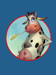 The Art Of Todd Harris Sassy Cow Cow Art Cow Logo Cow Painting