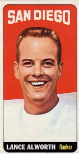 1965 Topps Chargers Cards