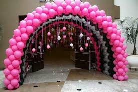 From elegant black and white, to magical gold and silver, to pastel, jewel tones and more; Birthday Party Black And Pink Balloon Decorations Novocom Top