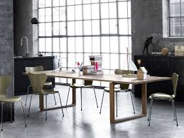 You'll find everything from light and small outdoor dining furniture which tucks away, to large and sturdy dining tables and chairs that withstand the elements. Fritz Hansen Essay Dining Table Contemporary Furniture Minima
