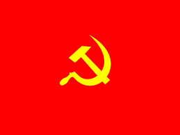 Communist Flag Hammer And Sickle Hammer And Sickle Communist Letters