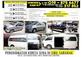 Kenderaan akan menjalani pemeriksaan serta servis berkala untuk memastikan tiada masalah yang akan berlaku terhadap pelanggan yang menyewa kereta. Koperasi Usahawan Bumiputera Sibu Berhad Kubsb Mencari Kereta Sewa Di Sibu Sarawak Kami Menyediakan Perkhidmatan Kereta Sewa Dengan Harga Yang Jimat