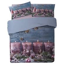 ✅ homelook.it è una grande piattaforma per interior design in italia che facilita la ricerca dei mobili, accessori e complementi d'arredo. Copripiumino 2 Piazze E Federe Natalizio In Puro Cotone Candles Blue