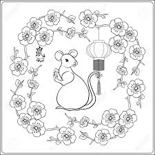 You can use our amazing online tool to color and edit the following coloring pages for adults disney. Mouse Rat Coloring Page For The Adult Coloring Book Chinese New Year Symbols Year Of The Rat 2020 Chinese Hieroglyphs With Translations Outline Hand Drawing Vector Illustration Royalty Free Cliparts Vectors And