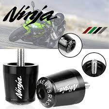 Buy Motorcycle Handlebar Bar Ends Plugs Handlebar End Cap For Ninja 400 For Z900 Black Online In Indonesia B098jc34t7