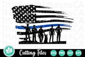 I love love love this quote. Thin Blue Line Flag Police An Occupation Svg Cut File 202951 Cut Files Design Bundles