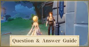 Question Answer Quest Guide Swan Quiz Genshin Impact Gamewith