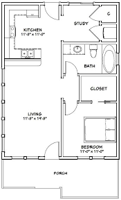 This is a pdf plan available for instant download. Details About 24x32 House 1 Bedroom 1 Bath Pdf Floor Plan 768 Sq Ft Model 1 Small Floor Plans Small House Floor Plans Small House Plans