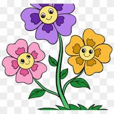 Draw a curve, short just below spongebob's head. Drawing Cartoon Flowers Picture Easy Ways To Draw A Flowers Cartoon Images Png Transparent Png 1368x855 2825891 Pngfind