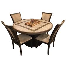 rc willey montreal marble round table w