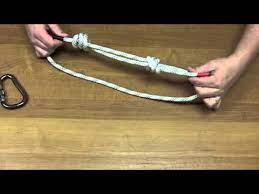 Repeat with second rope in opposite direction. Double Fishermans Knot Youtube