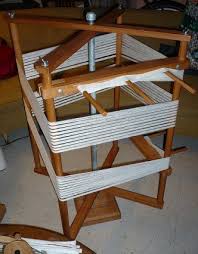 Learn how to use a warping board plus tricks for going faster and fixing mistakes. Why Vertical Warping Mill Weavolution Weaving Loom Diy Loom Weaving Loom Craft