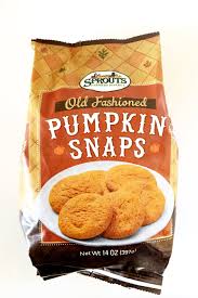 Sprouts Old Fashioned Pumpkin Snaps Ginger Snap Cookies Pumpkin Flavor Yummy Cookies