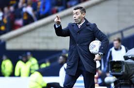 Fabio cardoso (left) arrives into glasgow with caixinha. Ryan Bowman I Couldn T Get Away From Backlash After Fabio Cardoso Clash In Rangers Semi Final Glasgow Times