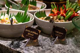 I think this hotel is very new, just opened this year for business. A Tan Thai Lising Thai Buffet Feast Sheraton Petaling Jaya