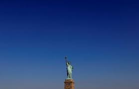 The statue of liberty was an american landmark located on liberty island (prose: Fact Check Inspiration Behind Original Statue Of Liberty Design Reuters