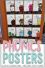 Phonics Posters Are A Great Visual For Students When Reading And Decoding Words They Make Great Anchor Charts For The Phonics Posters Phonics Teaching Phonics