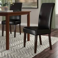 Andover Mills Demastro Parsons Chair Upholstery Dining Chairs Metal Dining Chairs Solid Wood Dining Chairs