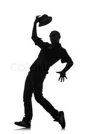 Black And White Dancer Silhouette Black And White Dance Cartoon Male Jazz Dancers Male Jazz Dancer Silhouette Silhouette Of Male Dancer Guia De Posado Siluetas Bailarinas