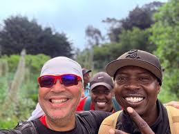 Vegan hiker tests back