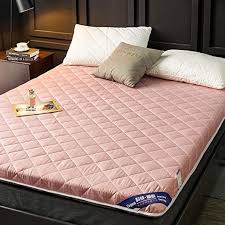 Jr L Thick Foldable Mattress Toppers Sleeping Pad Japanese Bed Roll Solid Color Tatami Mattress Cover 5cm Hom Japanese Bed Roll Foldable Mattress Japanese Bed