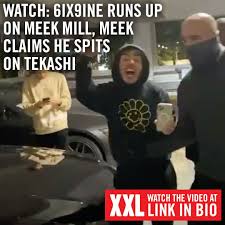 Meek is my favorite rapper. Xxl On Instagram Just In Watch Xxl Link In Bio 6ix9ine Meekmill