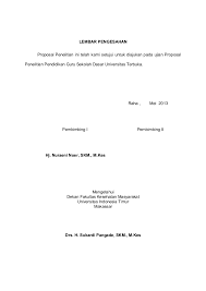 Contoh proposal usaha atau contoh proposal bisnis berikut ini dapat membantu kamu mulai proposal usaha dianggap sebagai cara yang ideal untuk merencanakan karier bisnis karena berisi. Proposal Paving Halaman Sekolah