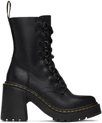 Check spelling or type a new query. Black Chesney Heeled Boots By Dr Martens On Sale