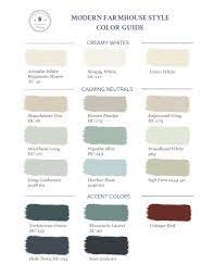Farmhouse paint colors are very popular these days, thanks to hgtv's hit show, fixer upper. How To Bring Modern Farmhouse Style To Your Home Part 2 Color Teaselwood Design