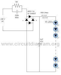 Image result for LED lamp circuit