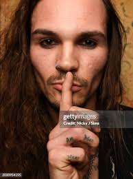 VIP guest Luke Barnwell is seen at the London Fashion Week official... News  Photo