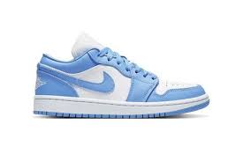 Air Jordan 1 Low Detailed With Crisp Unc Highlights In 2020 Jordan Shoes Girls Nike Air Shoes Fresh Shoes