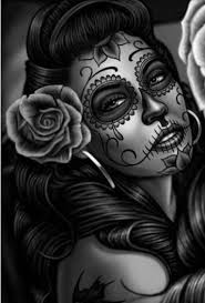 Dia De Los Muertos Day Of The Dead Artwork Sugar Skull Tattoos Sugar Skull Art
